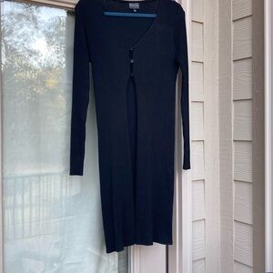 Ribbed Duster Sweater in M/L